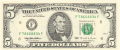 United States Of America 5 Dollars, Series 1995
